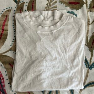 lululemon all yours tee size 6 white